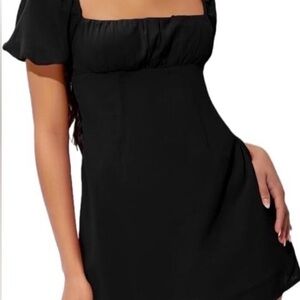 Rumored Revolved Black Napa Valley Mini Dress NWT